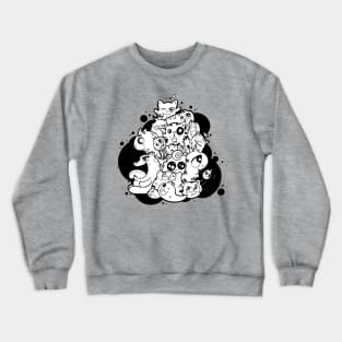 Cats - Doodle Crewneck Sweatshirt